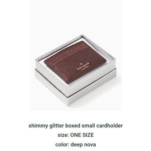 KS SHIMMY GLITTER CARD HOLDER